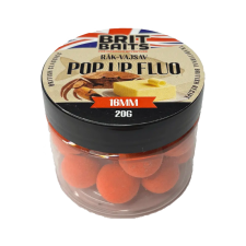  BritBaits Pop Up fluo Rák-Vajsav 16 mm csali
