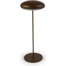  Broggi Nuvola Akkus Asztali LED Lámpa 31cm - Barna világítás