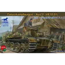  Bronco Panzerkampfwagen I Ausf.F(VK18.01) 1:35 (CB35143) makett