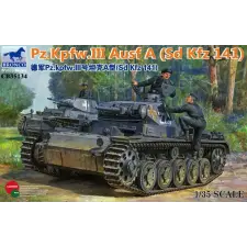  Bronco Panzerkampfwagen III Ausf.A (Sd Kfz 141) 1:35 (CB35134) makett