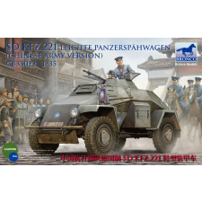  Bronco Sd.Kfz.221 Armored Car (Chinese Version) 1:35 (CB35022) makett