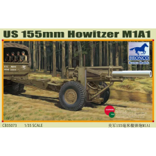  Bronco US M1A1 155mm Howitzer (WWII) 1:35 (CB35073) makett