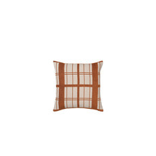 Broste Copenhagen Párnahuzatok CHEQUER Barna 50x50 cm lakástextília
