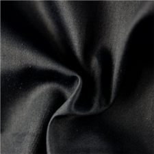 Brotex stretch szatén lepedő, fekete, franciaágyhoz - 180 × 200 cm lakástextília