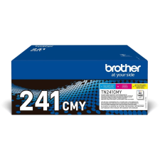 Brother Eredeti tintapatron Brother TN241CMY Sárga Ciánkék Bíborvörös nyomtatópatron & toner