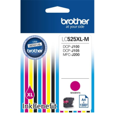 Brother Festékpatron BROTHER LC-525XL-M vörös nyomtatópatron & toner