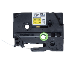Brother fle-6511 laminált p-touch flexibilis szalag (21mm) black on yellow fle6511 nyomtató kellék
