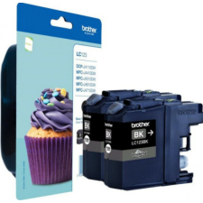 Brother LC123 fekete tintapatron 2 db (eredeti) nyomtatópatron & toner