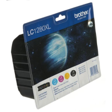 Brother LC1280XLVALBP tintapatron 4 dB Eredeti Fekete, Cián, Magenta, Sárga (LC1280XLVALBP) nyomtatópatron & toner