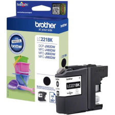 Brother LC221 fekete eredeti tintapatron nyomtatópatron & toner