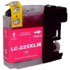 Brother LC225XL M magenta festékpatron - utángyártott chipes PQ 15ml J4120DW J4420DW J4620DW J5320DW J5620DW
