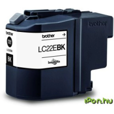 Brother LC22EBK EREDETI nyomtatópatron & toner