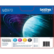  Brother LC970BKCMY eredeti tintapatron csomag nyomtatópatron & toner