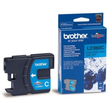 Brother LC980C Tintapatron DCP 145C, 165C, MFC 250C nyomtatókhoz, BROTHER kék, 260 oldal nyomtatópatron & toner