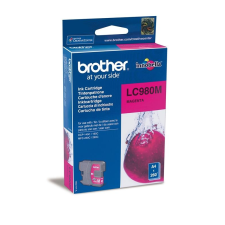 Brother LC980M (260 lap) magenta eredeti tintapatron nyomtatópatron & toner
