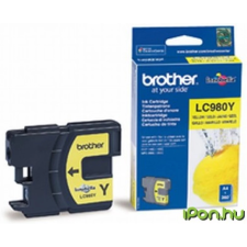 Brother LC980Y EREDETI nyomtatópatron & toner