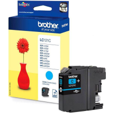 Brother LC-121C, cián nyomtatópatron & toner