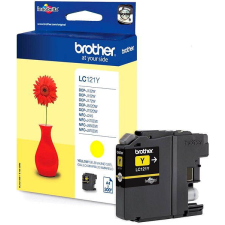 Brother LC-121Y, sárga nyomtatópatron & toner