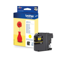 Brother lc-121y yellow tintapatron lc121y nyomtatópatron & toner