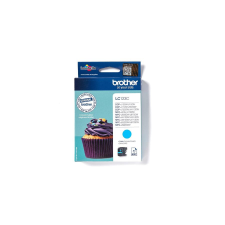 Brother LC-123C tintapatron 1 dB Eredeti Nagy (XL) kapacitású Cián nyomtatópatron & toner