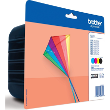 Brother LC-223VALBP (fekete, cián, magenta, sárga) eredeti tintapatron csomag (4db) nyomtatópatron & toner