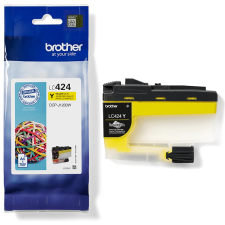 Brother LC-424Y EREDETI nyomtatópatron & toner