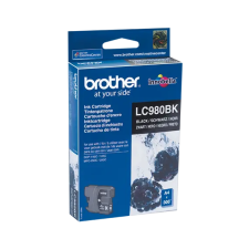  BROTHER Tintapatron LC980BK, 300 oldal, Fekete nyomtatópatron & toner