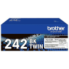 Brother TN-242BKTWIN Fekete eredeti toner