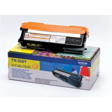 Brother TN-328 Sárga Lézertoner - 6000 oldal nyomtatópatron & toner