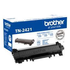 Brother Toner TN-2421, Nagy kapacitású - 3000 oldal (ISO/IEC 19752), fekete (TN2421) nyomtatópatron & toner