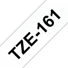 Brother TZE-161 laminált P-touch szalag (36mm) Black on Clear - 8m nyomtató kellék
