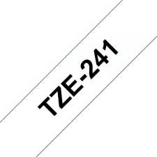 Brother TZE-241 8m laminált Black on White P-touch szalag (18mm) nyomtató kellék