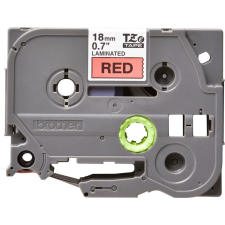 Brother TZe-441 laminált P-touch szalag (18mm) Black on Red - 8m információs címke