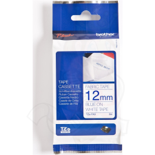 Brother TZE-555 laminált P-Touch szalag (24mm) White on Blue - 8m címkézőgép