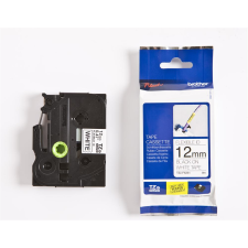 Brother TZE-FX231 laminált P-touch flexibilis szalag (12mm) Black on White - 8m nyomtató kellék