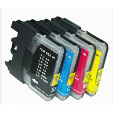 Brother Utángyártott BROTHER LC980/LC985/LC1100 Patron Yellow IK (BRLC985YFUIK) (BRLC985YFUIK) nyomtatópatron & toner