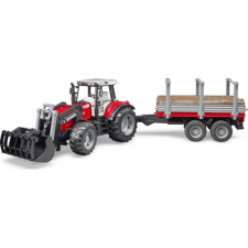 Bruder BRUDER Massey Ferguson 7480 homlokrakodóval és rakodógéppel autópálya és játékautó