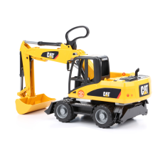 Bruder Caterpillar kerekes markológép (1:16) (02445) autópálya és játékautó