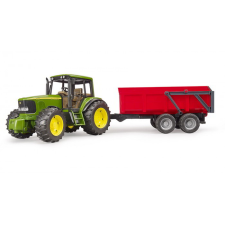 Bruder John Deere 6920 traktor billenő pótkocsival (1:16) autópálya és játékautó