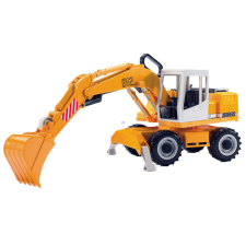 Bruder : Liebherr 912 markológép - 39 cm autópálya és játékautó