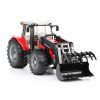 Bruder Massey Ferguson 7624 traktor homlokrakodóval (1:16) (03047)