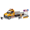 Bruder Mercedes-Benz Sprinter útkarbantartó jármű, fény és hangmodullal (02677) 1:16