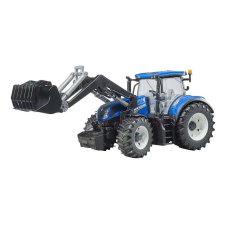 Bruder New Holland T7.315 traktor homlokrakodóval, Bruder autópálya és játékautó