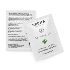  BRUMA – melegítő kannabisz ízű síkosító gél 6 ml síkosító