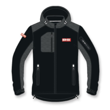 BS BATTERY BS Factory Softshell Dzseki - Fekete/Szürke Méret 3XL motoros kabát