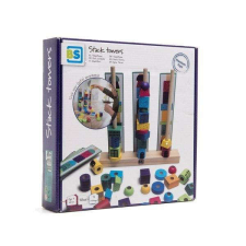 Bs Toys Fagyöngy toronyépítő - Építőjáték - BS Toys fajáték