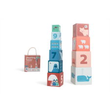 BS Toys - Számos toronyépítő készségfejlesztő