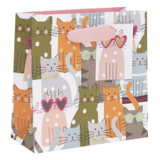  BSB Glick ajándéktasak (14x14x6 cm) macskás (5) ajándéktasak