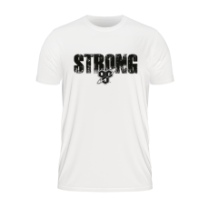 BSN Strong póló White M