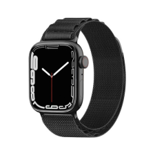 BSTRAP Alpine Steel szíj Apple Watch 42/44/45/49mm, black okosóra kellék